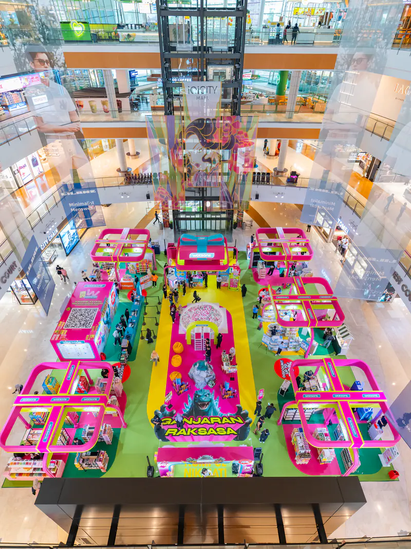 Watsons Ganjaran Raksasa concourse activation by La Memoria at IOI City Mall, Malaysia